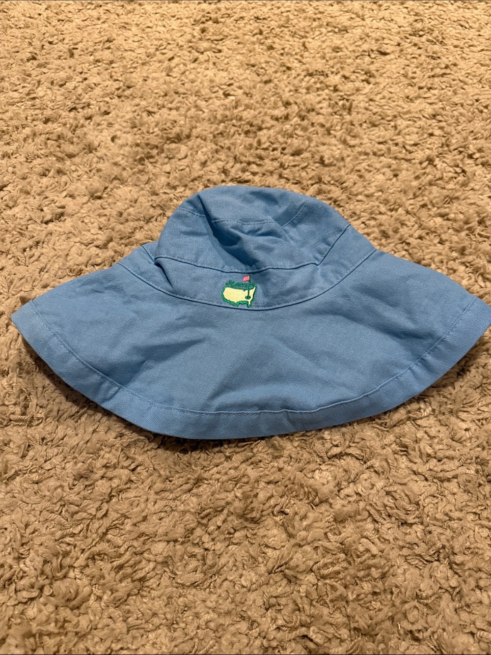 Masters Women's Blue Canvas Sun Hat
